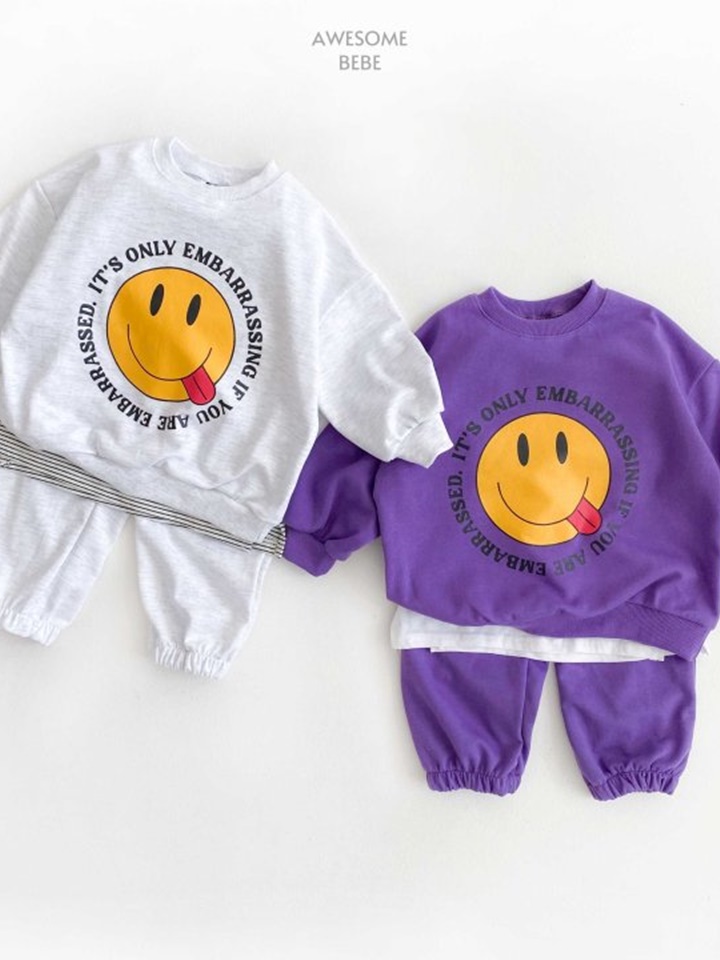 Smile Merong Top Bottom Set