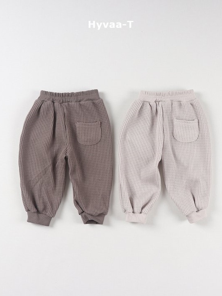 Bebe Waffle Jogger Pants