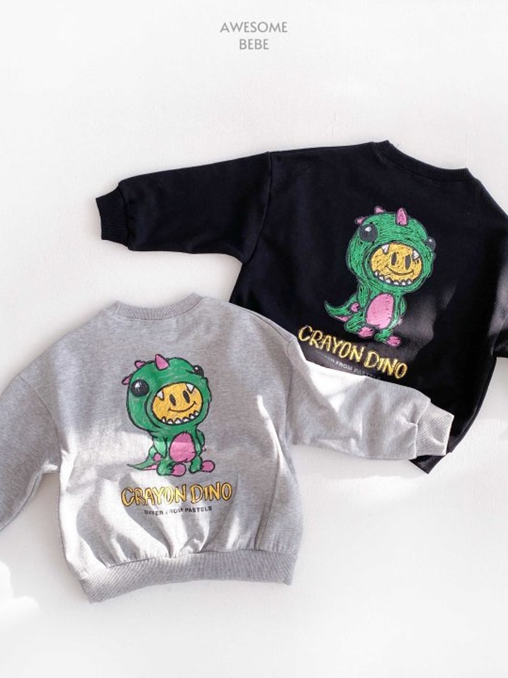 Sketch Dinosaur Sweatshirt