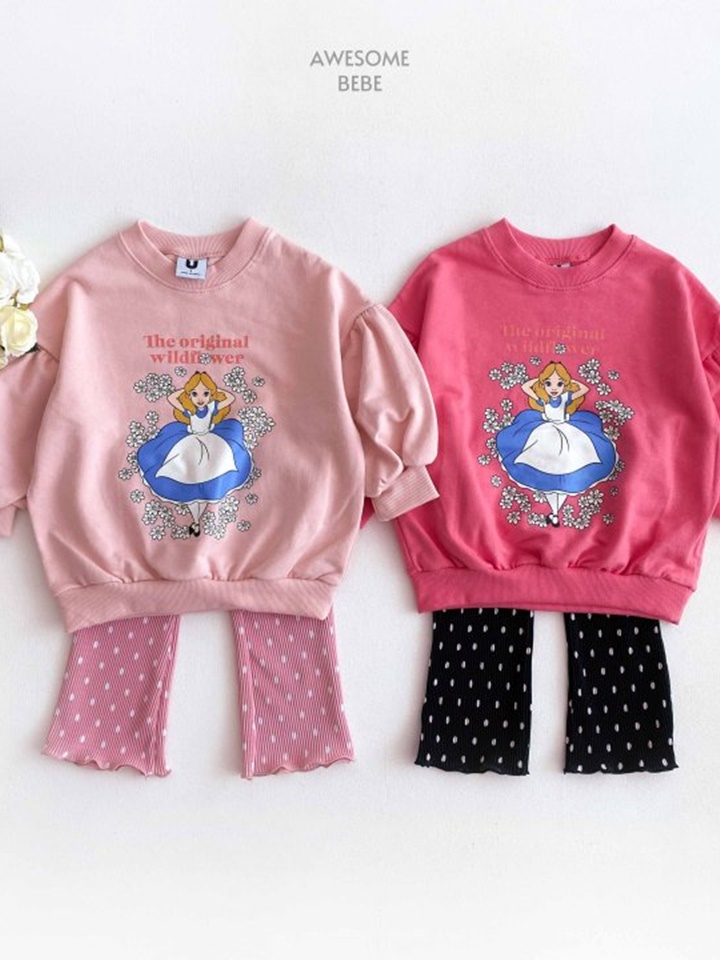 Alice Shirring Sweatshirt