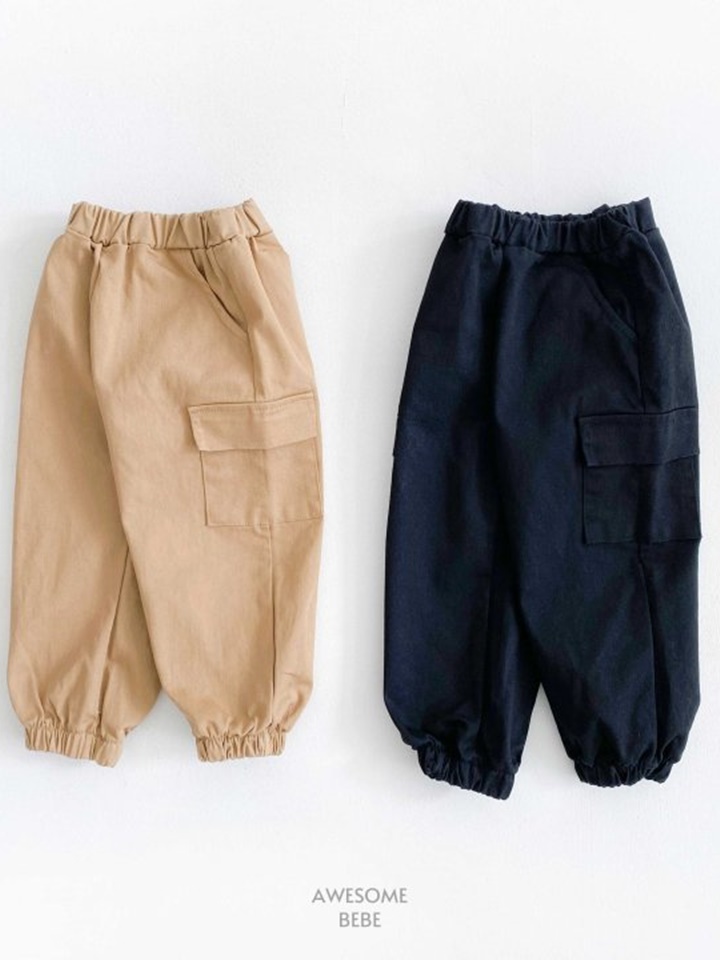 Washing Cargo Jogger Pants