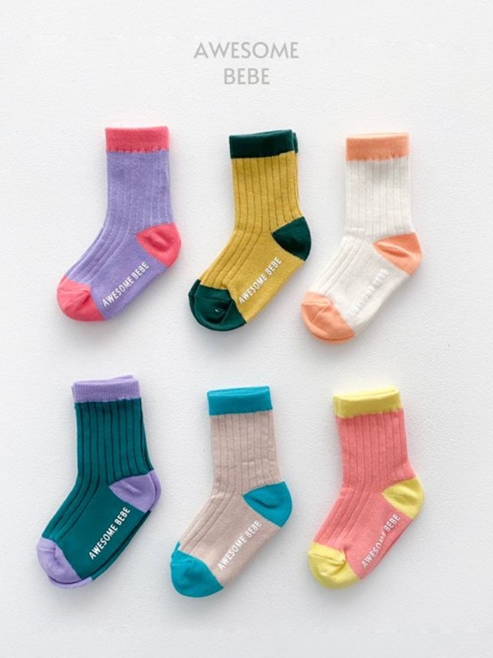 Pastel Socks Set