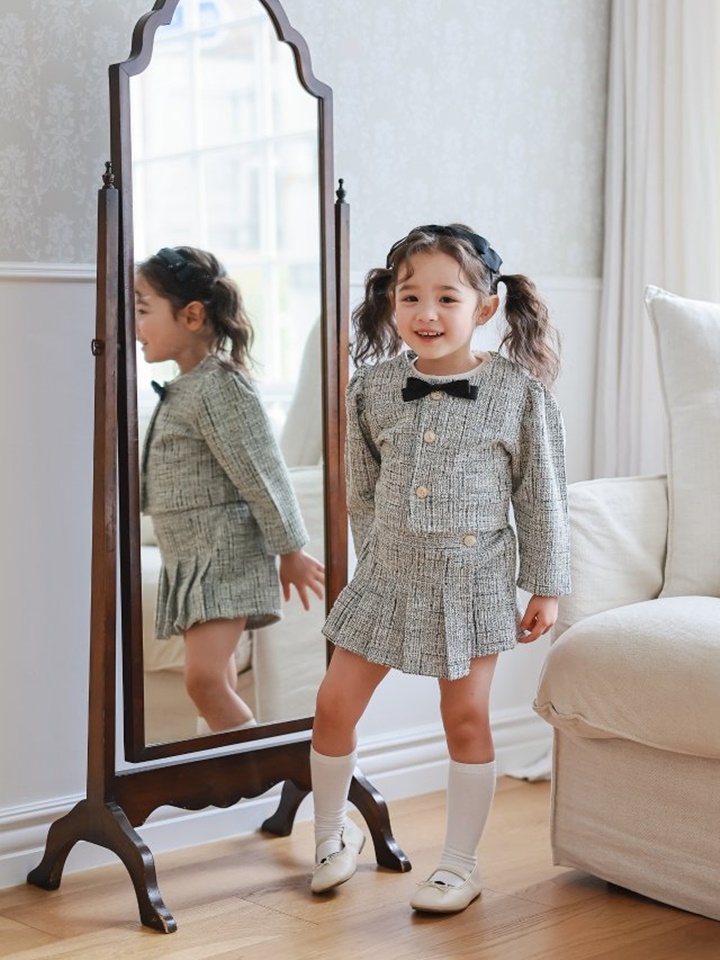 Tweed Top Bottom Set