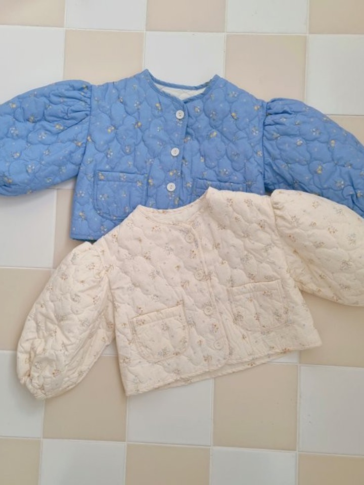 Flower Quilted Jacket