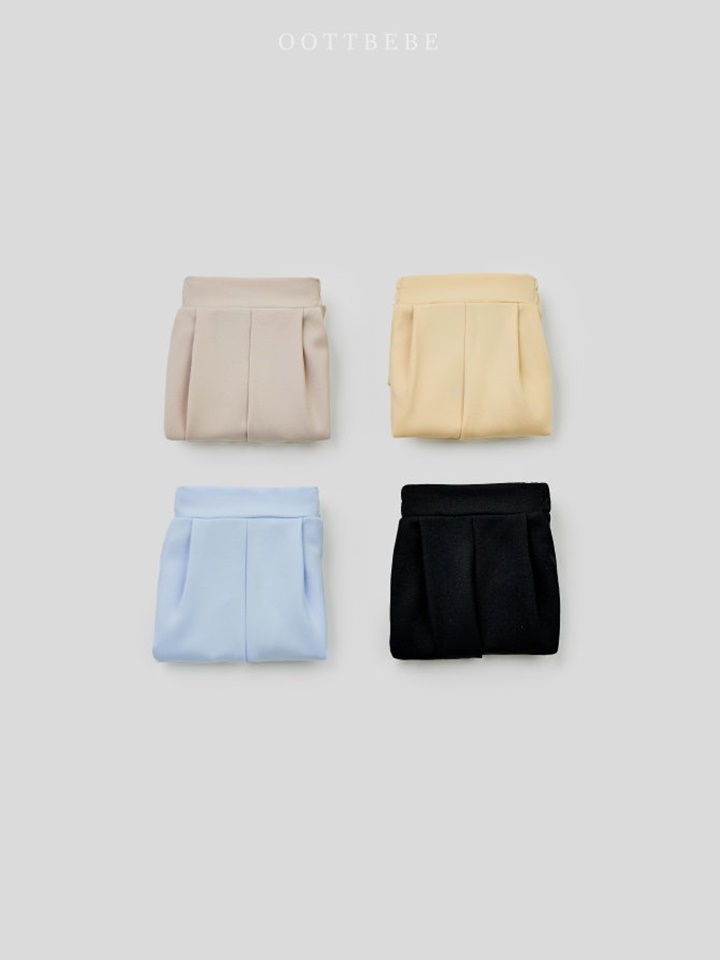 Lapping Wide Pants