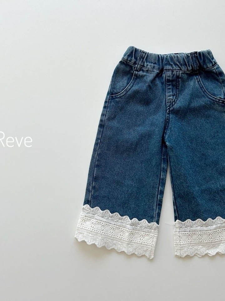 Lace Point Denim