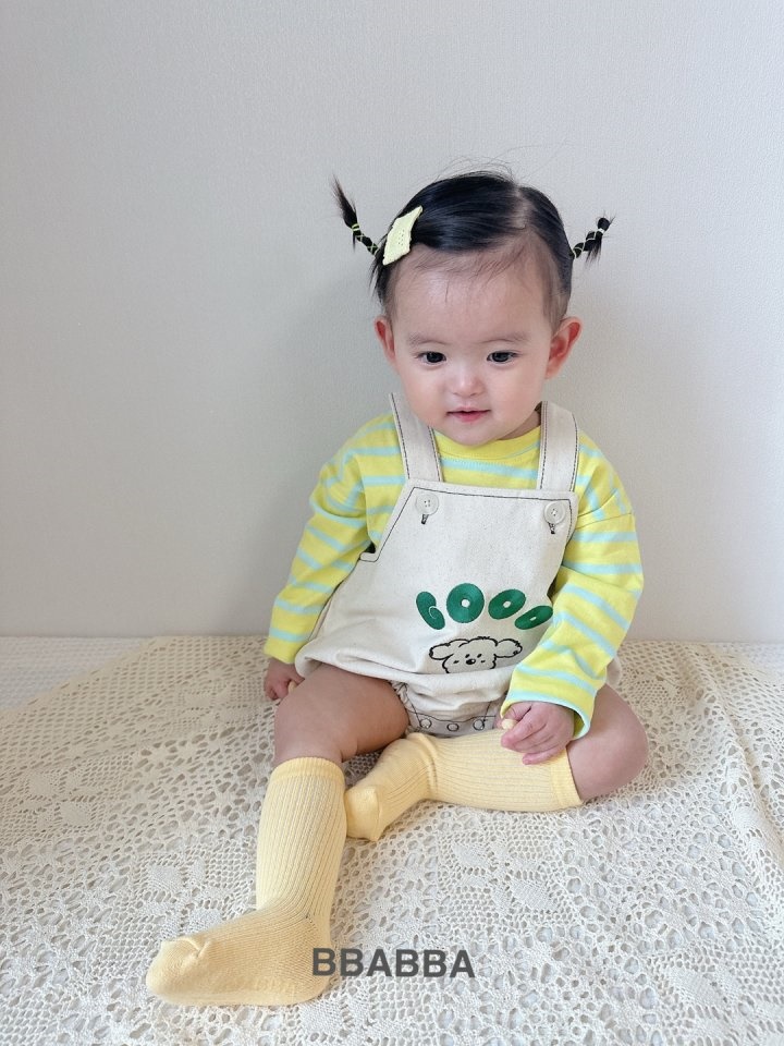 Good Puppy Embroidery Dungarees