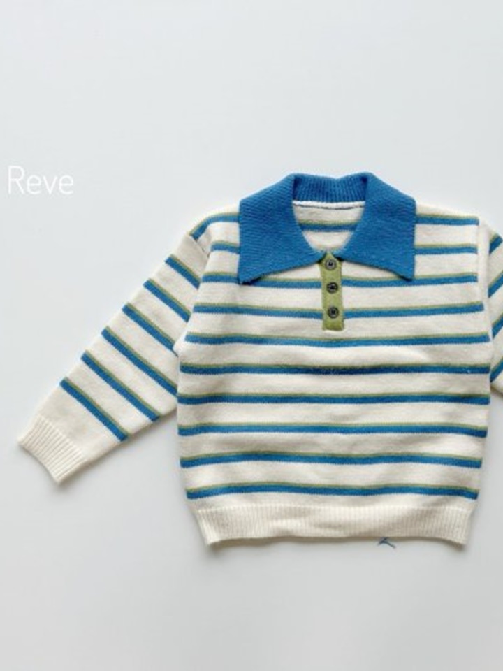Blue Point Collar Knit