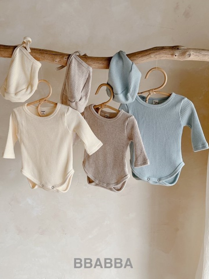 Butter Waffle Boonet Body Suit