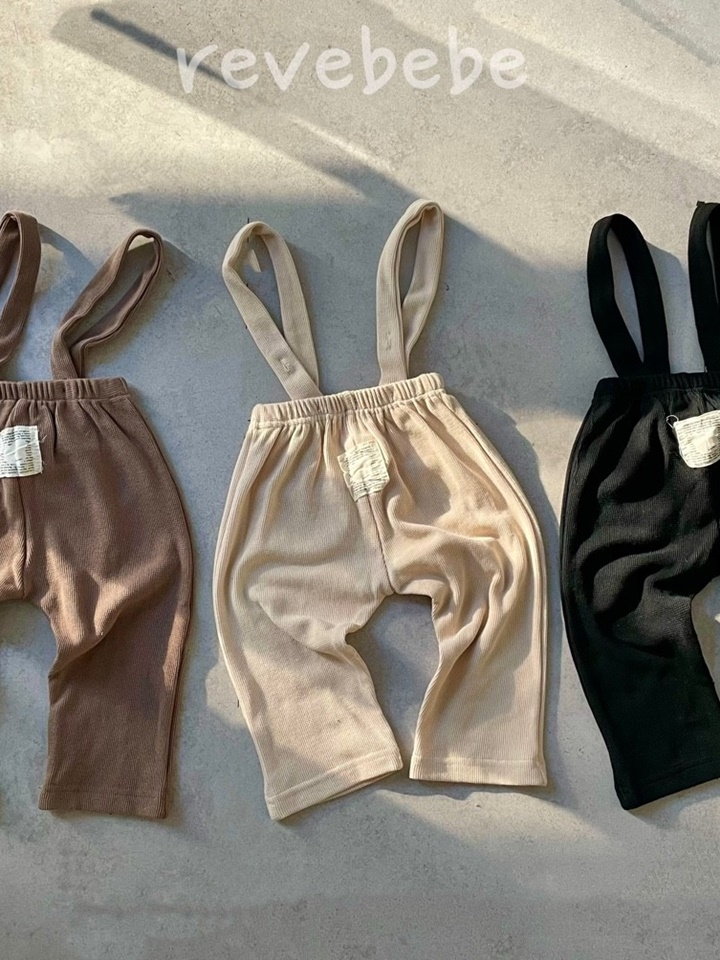 Bebe Waffle Dungarees