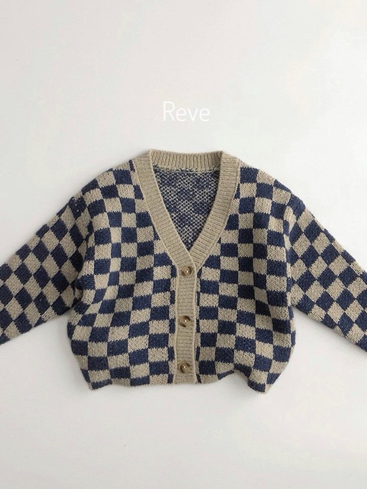 Checkerboard Cardigan