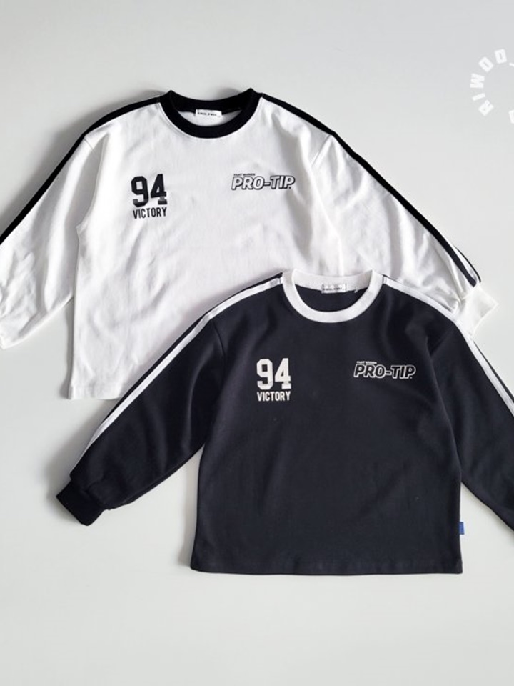 Two Line Tape Banding Tee