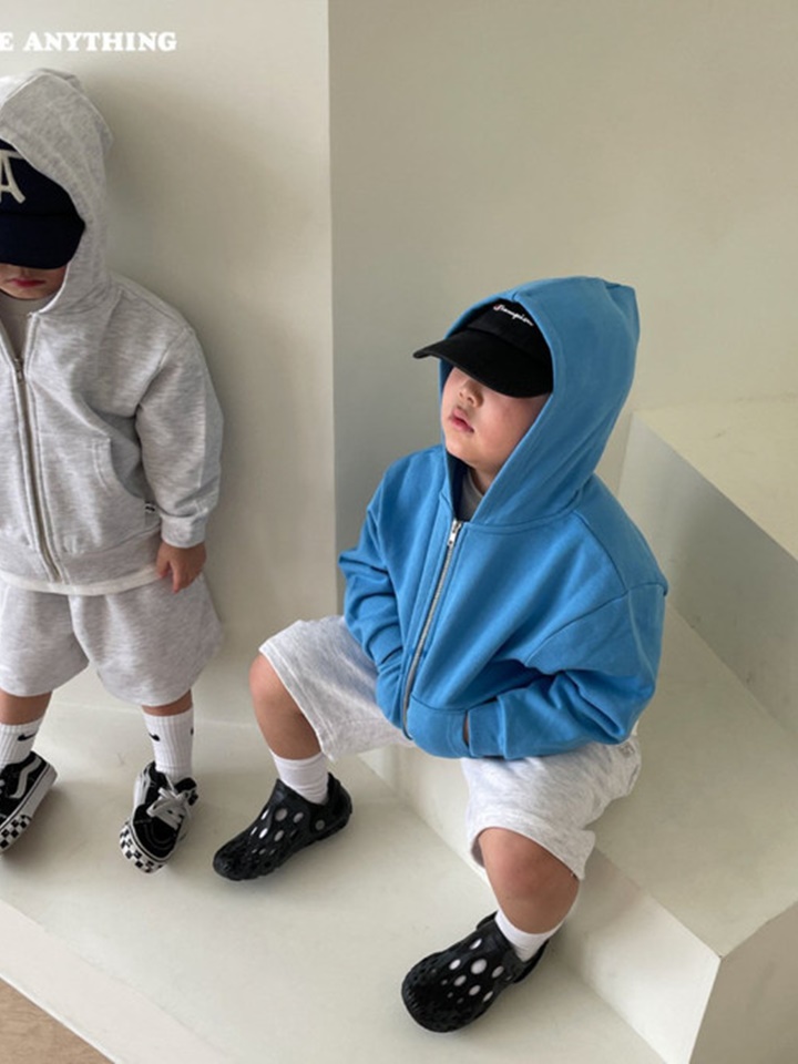 Fuzzy Hoody Zip Up