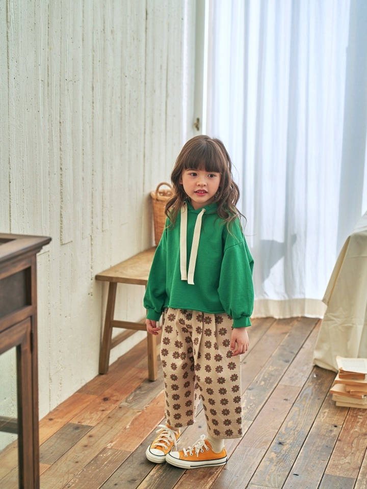 Flower Wrinkle Pants