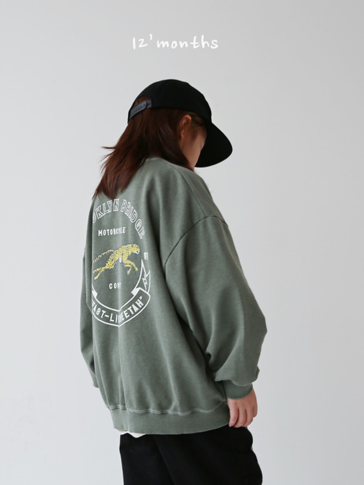 Mini Cheetah Sweatshirt With Mom