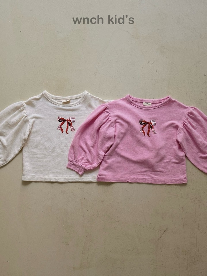 Ribbon Shirring Tee