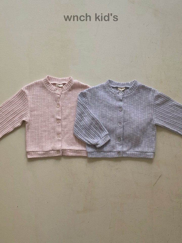 Rib Cardigan