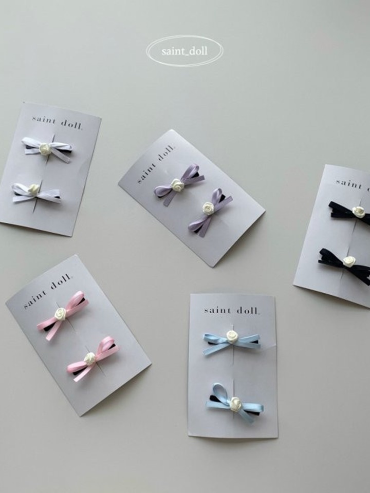 Rose Hair Clip Pin Set
