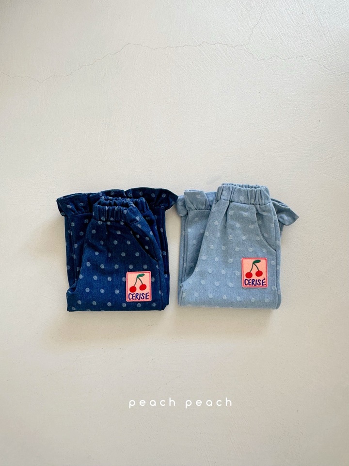 Mozzi Dot Denim Pants