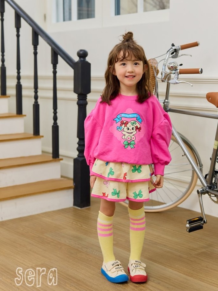 Petite Ribbon Kan Kan Skirt Pants