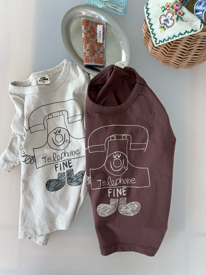 Telephone Short Sleeve Tee
