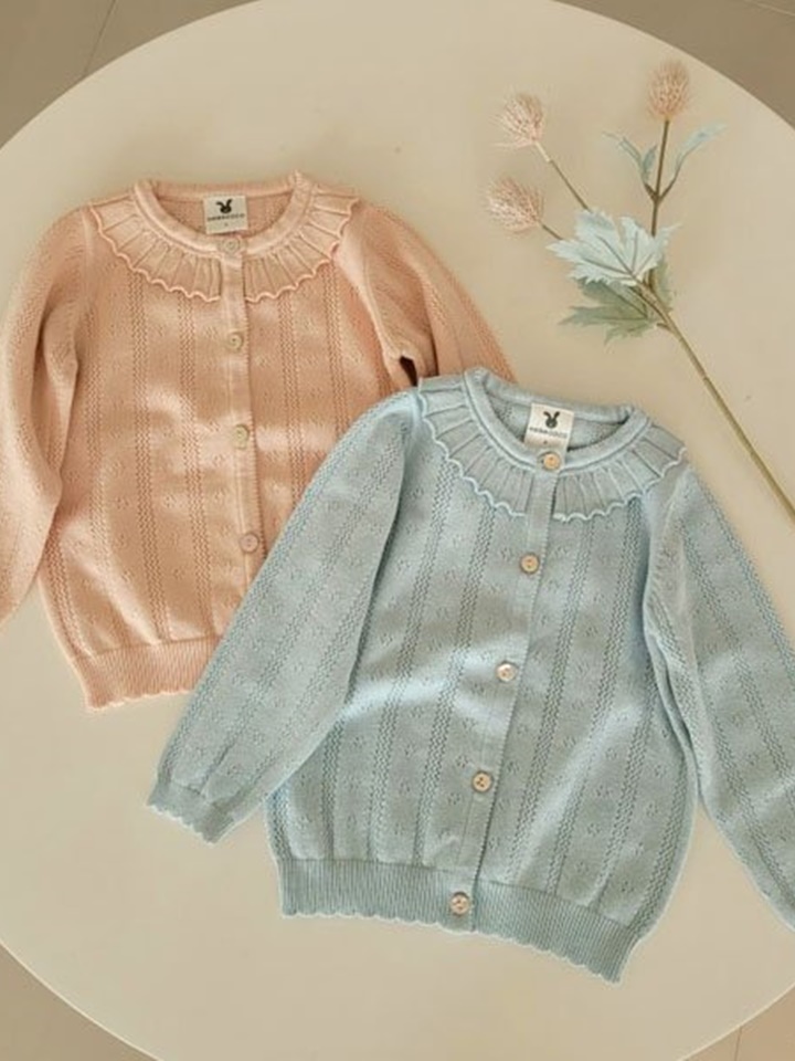 Eyelet Cardigan