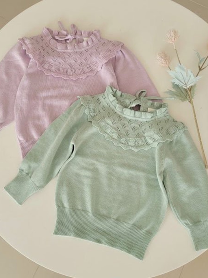 Candy Frill Knit