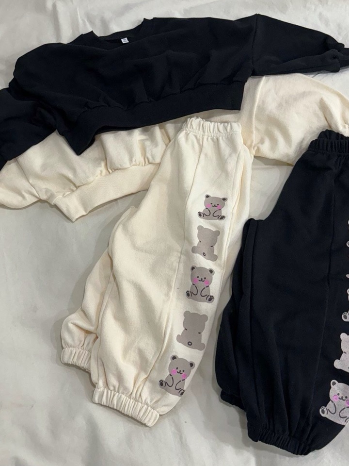 Front And Back Bear Top Bottom Set