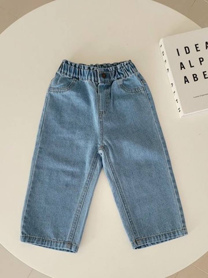 Heart Pocket Denim Pants