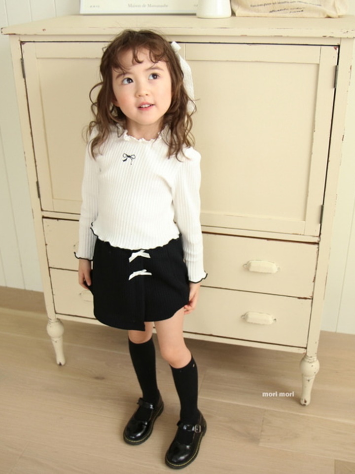 Rib Ribbon Tee