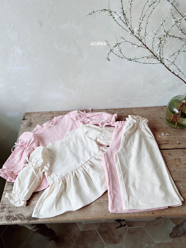 Cotton Candy Top Botton Set