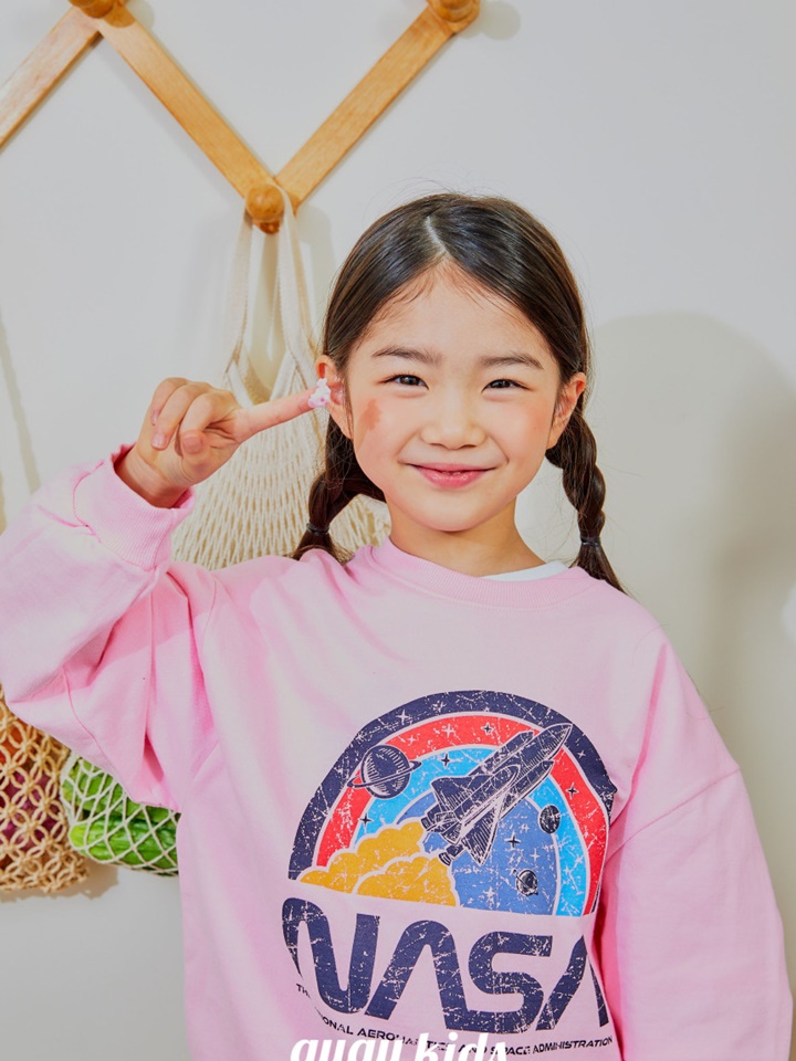 Rainbow Nasa Top Bottom Set