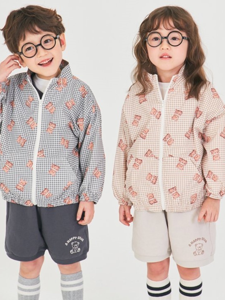 Check Windbreaker Jumper