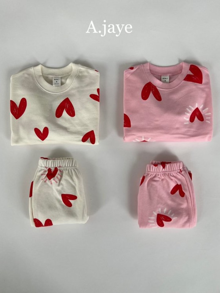 Heart Top Bottom Set