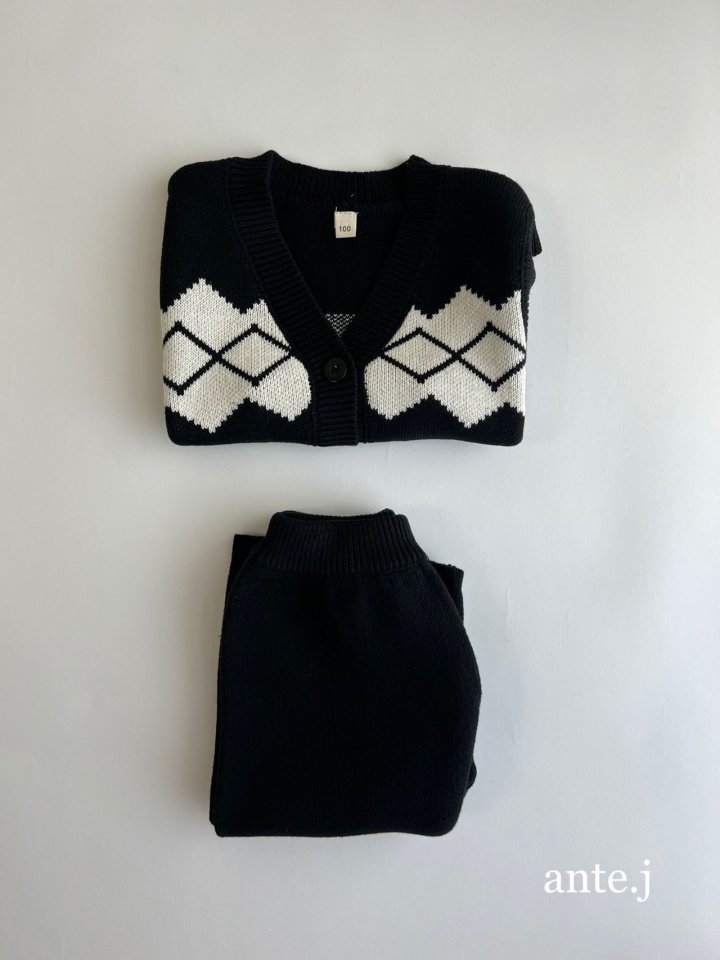 Square Vest Top Bottom Set