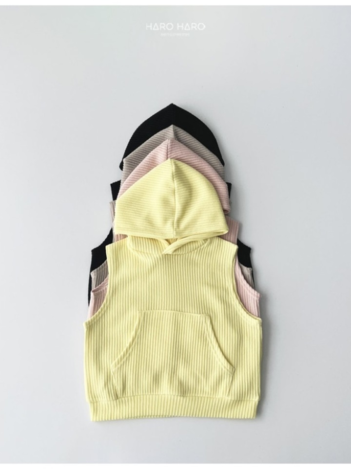 Knit Hoody Vest
