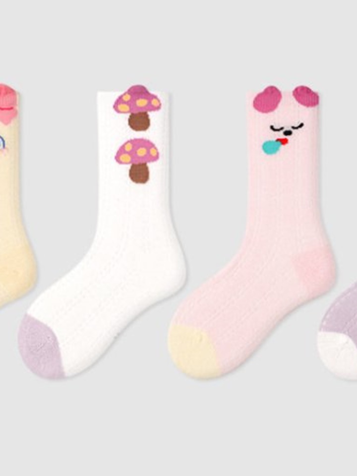 655 Mushroom Socks