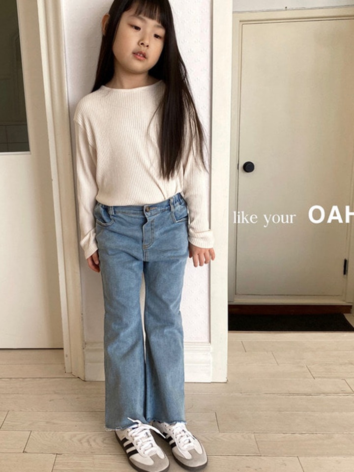 Riri Boots Cut Denim Pants