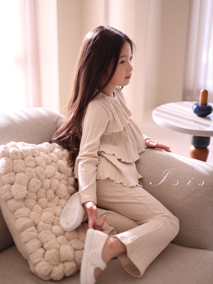 Three Layered Frill Top Bottom Set