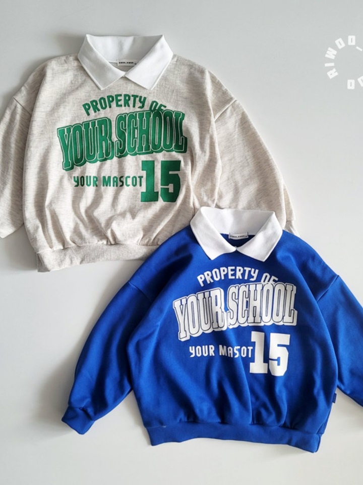 School Yocco Collar Sweatshirt
