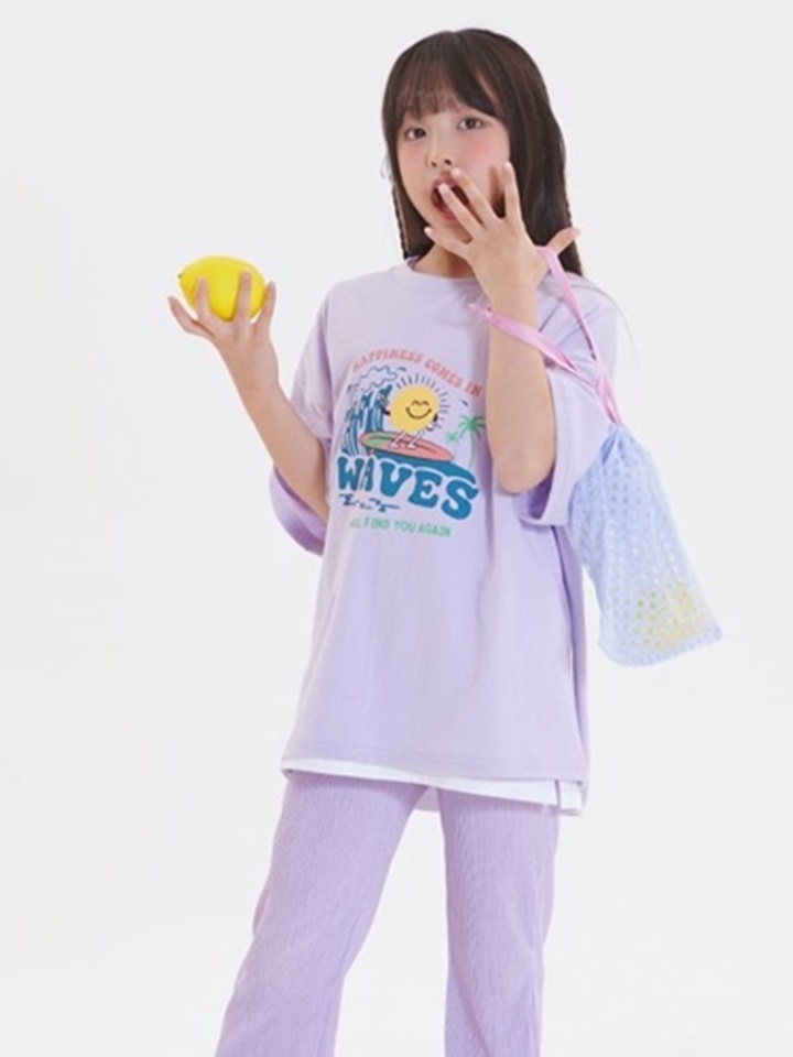 Waves Smile Short Sleeve Tee