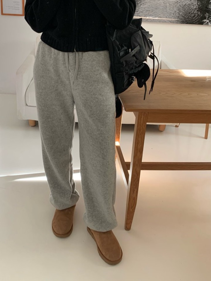 Cozy W Banded Sweat Pants