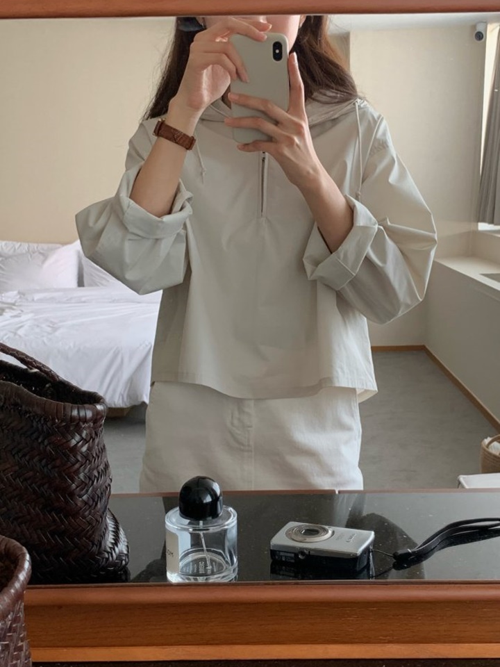 Hoodie Anorak Blouse