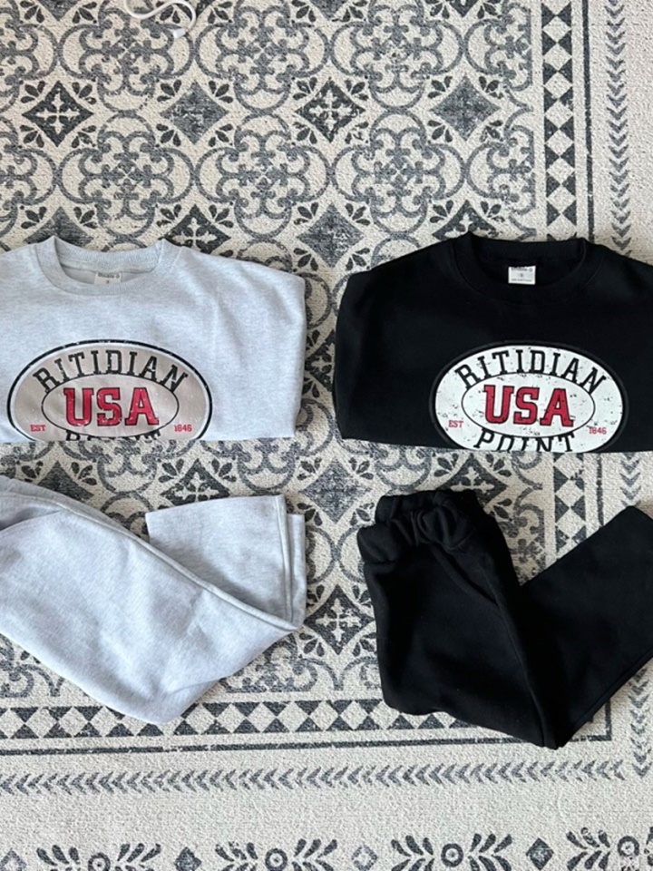 USA Top Bottom Set