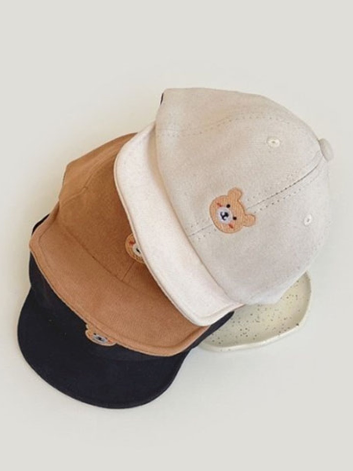 Bear Embroidery Cap
