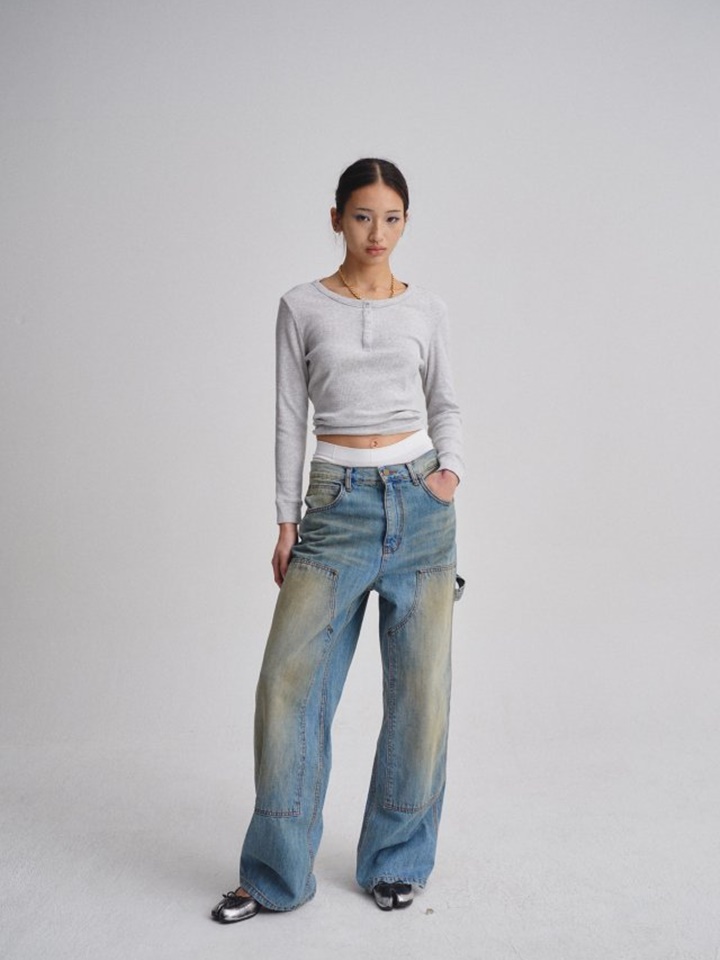972 Capender Blue Denim Pants
