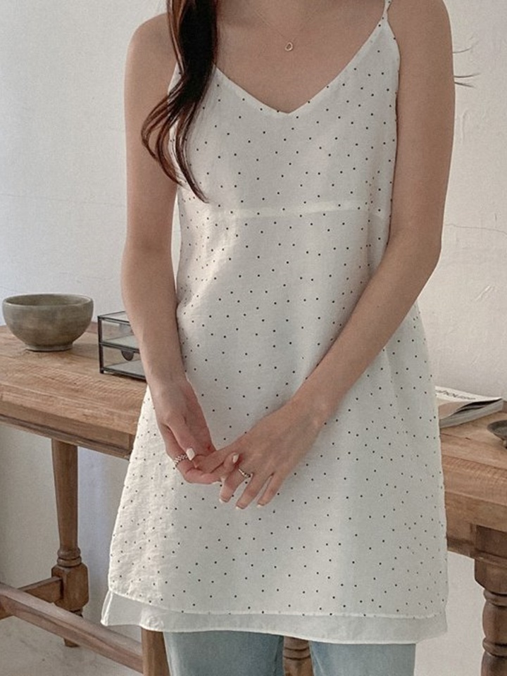 Dot Layered One-Piece