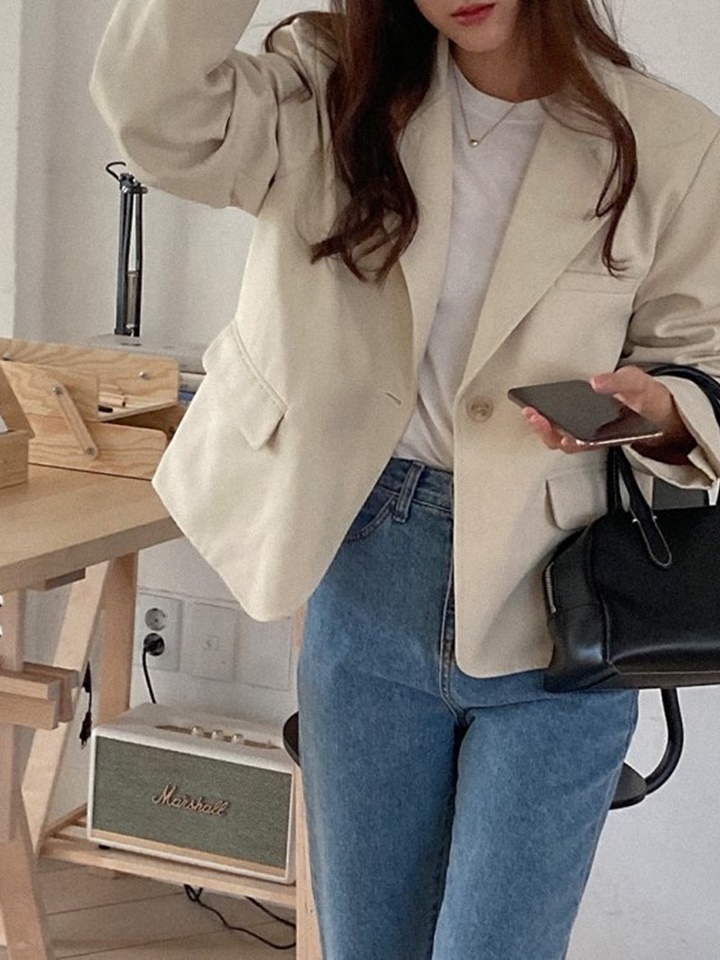 One Button Jacket