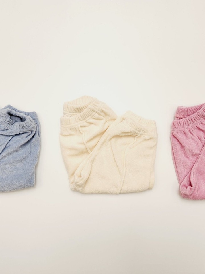 Terry Pintuck Jogger Pants