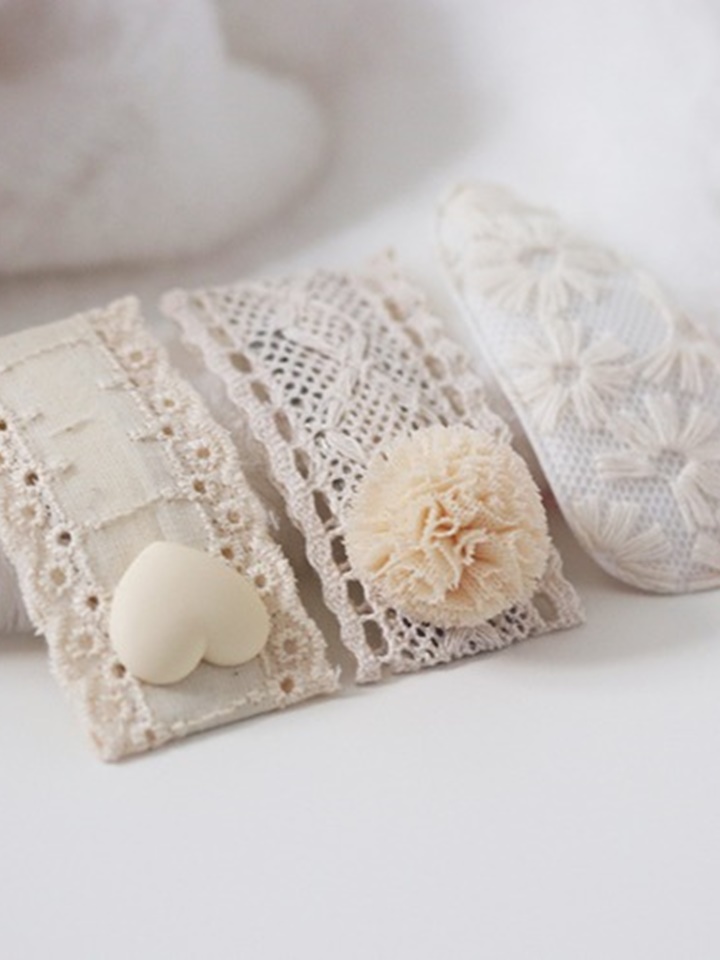 Pure Lace Ticking Pin Set